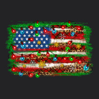 Christmas American Flag Vintage Tee | Teevron