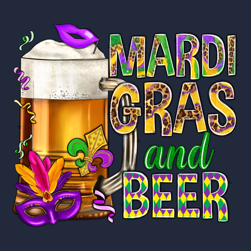 Mardi Gras And Beer Premium Sweatshirt by NancyCooperArtShop | Teevron