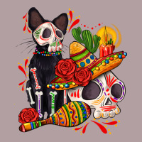 Mexican Dead Day With Skeleton Cat Vintage Hoodie | Teevron