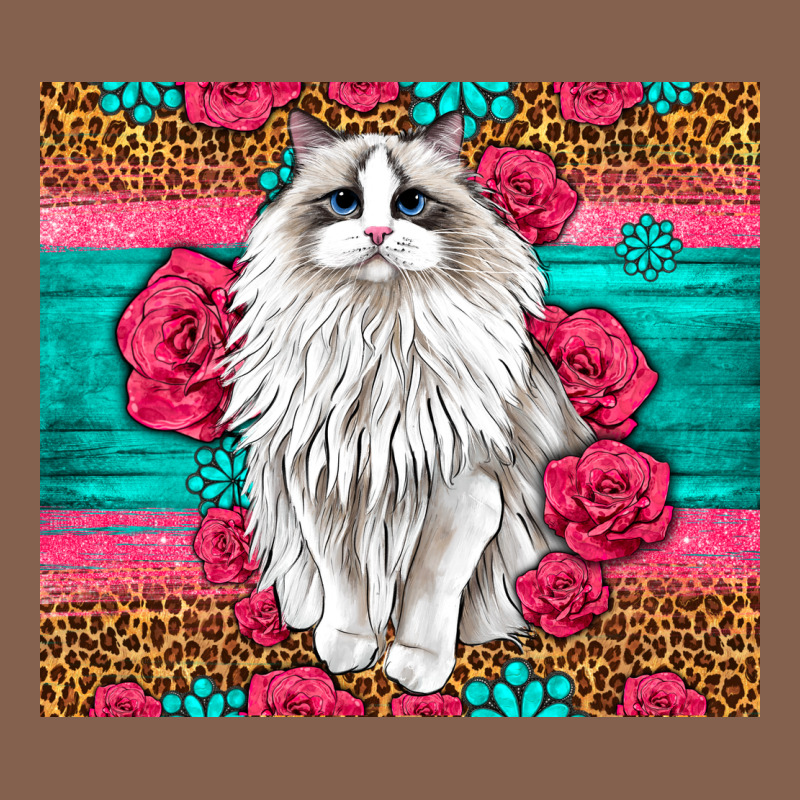 Western Ragdoll Cat Zipper Hoodie by LillyAllenDesigns | Teevron