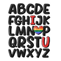 pride alphabet | Teevron