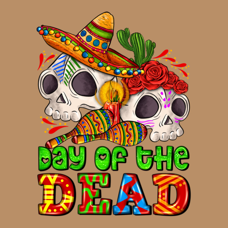 Mexican Day Of The Dead Vintage Hoodie by AdoDesignShop | Teevron