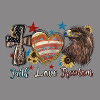 Faith Love Freedom Usa Vintage Tee | Teevron