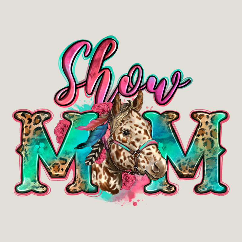 Show Mom Horse Heavy Core Tee by Zillion Design Studio | Teevron