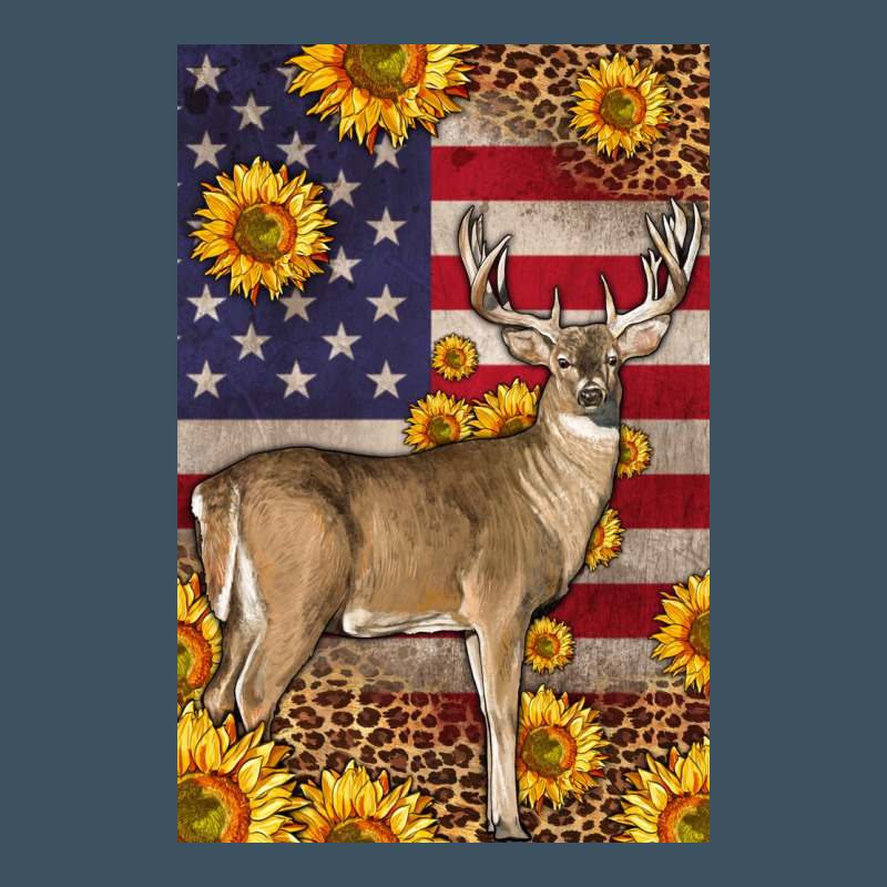 Western American Deer Urban Heavy Tee by LillyAllenDesigns | Teevron