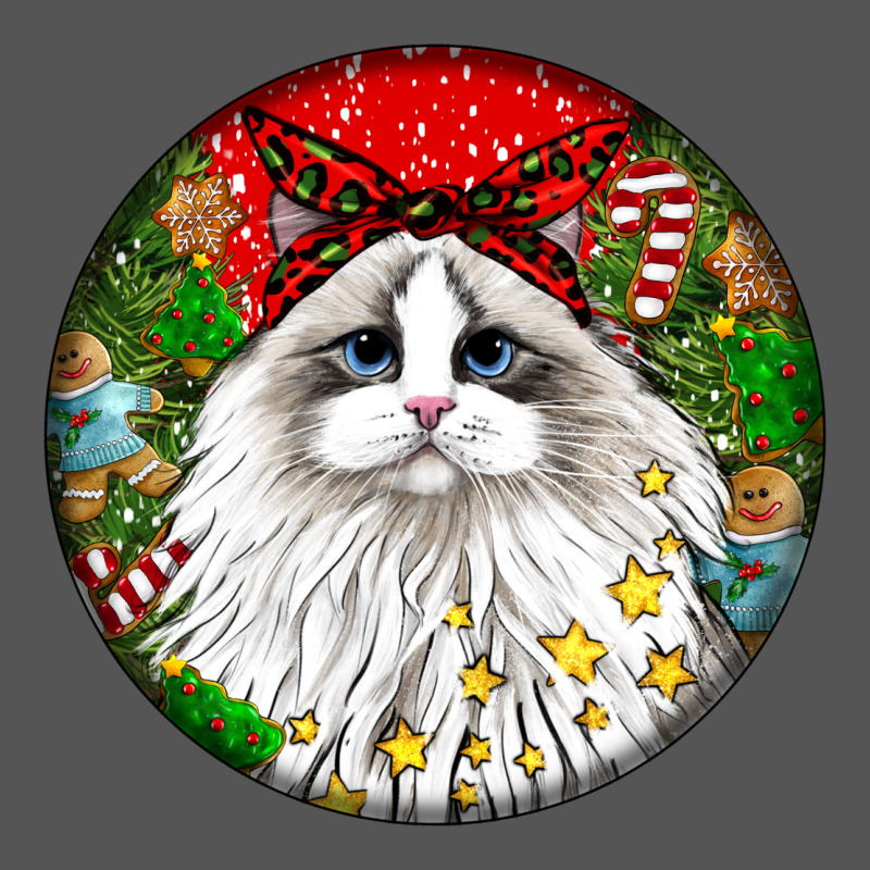 Christmas Ragdoll  Cat Zipper Hoodie by LillyAllenDesigns | Teevron