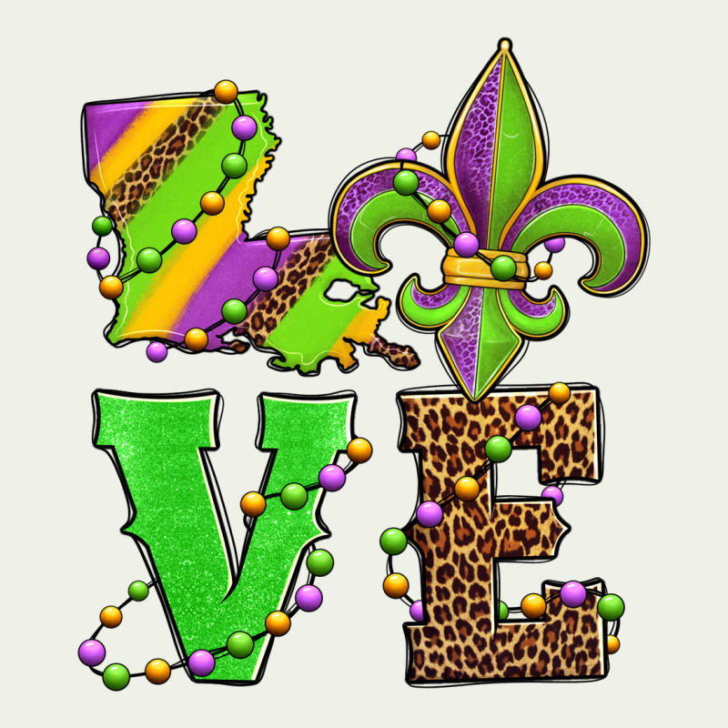 Love Mardi Gras Urban Heavy Tee by Jasminsmagicworld | Teevron