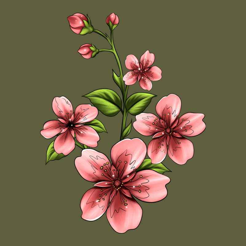 Pink Flowers Hibiscus Vintage Tee by Jasminsmagicworld | Teevron