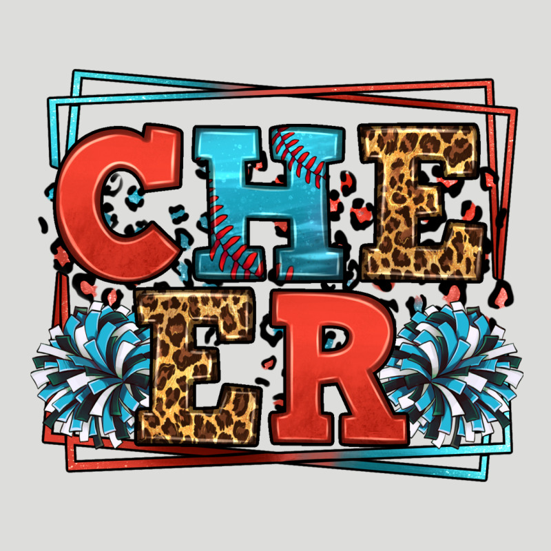 Cheer Baseball Stitchs Zipper Hoodie by LillyAllenDesigns | Teevron