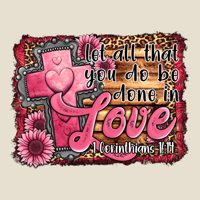 Let All That You Do Be Done In Love Urban Heavy Tee by Jasminsmagicworld | Teevron