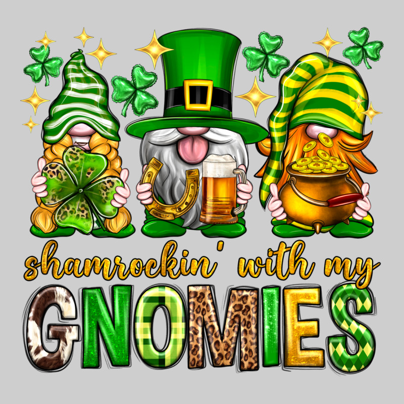 St. Patrick's Day Shamrockin' With My Gnomies Premium Tee by Neo Western | Teevron