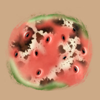 Watermelon Cowhide Patch3 Vintage Hoodie | Teevron