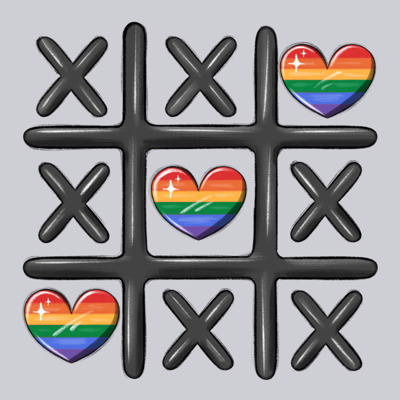 Pride Tic Tac Toe Classic Tee by MaliasSmallBusiness | Teevron