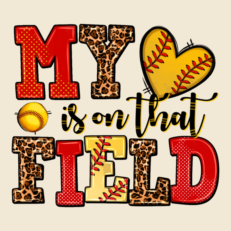 My Heart Is On That Field Softball Premium Tee by AdoDesignShop | Teevron