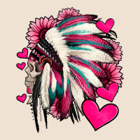 Indian Headdress With Hearts Valentine's Day Urban Heavy Tee | Teevron
