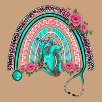 Nurse Life Spring Stethoscope Heart Rainbow Vintage Tee | Teevron