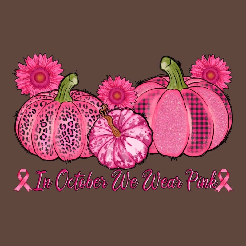 In October We Wear Pink Pumpkins Classic Tee by AdoDesignShop | Teevron