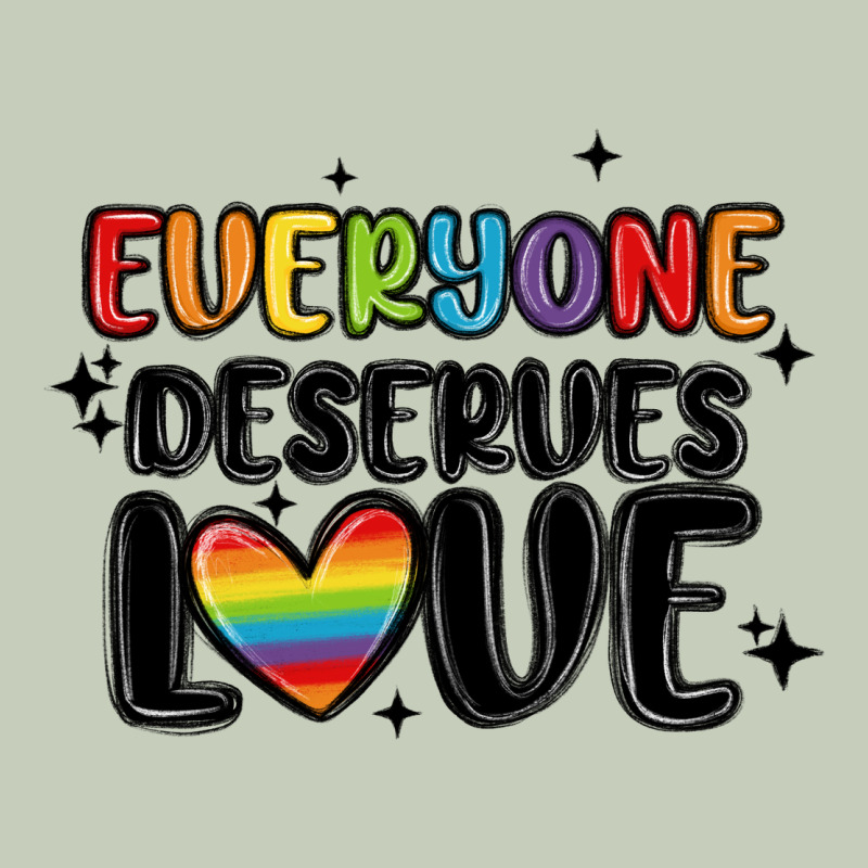Everyone Deserves Love Classic Tee by MaliasSmallBusiness | Teevron