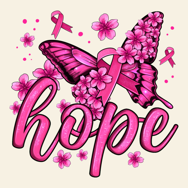 Hope Breast Cancer Butterfly Vintage Tee by Jasminsmagicworld | Teevron