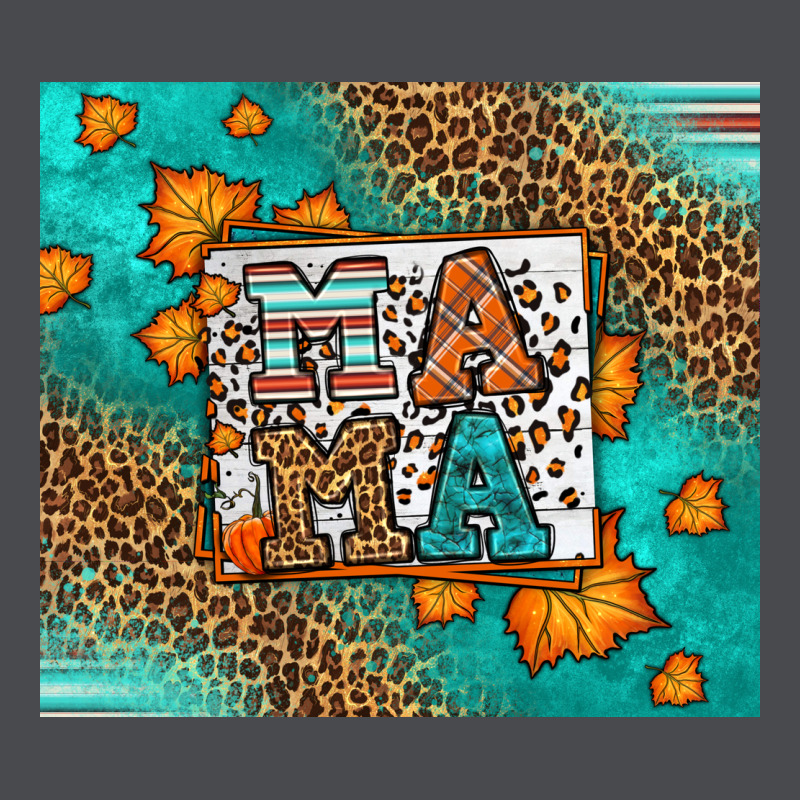 Fall Autumn Leopard Serape Mama Zipper Hoodie by LillyAllenDesigns | Teevron