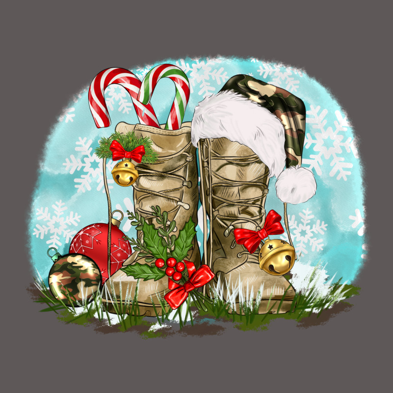 Army Boots Christmas Premium Hoodie by texasbilliewilder | Teevron