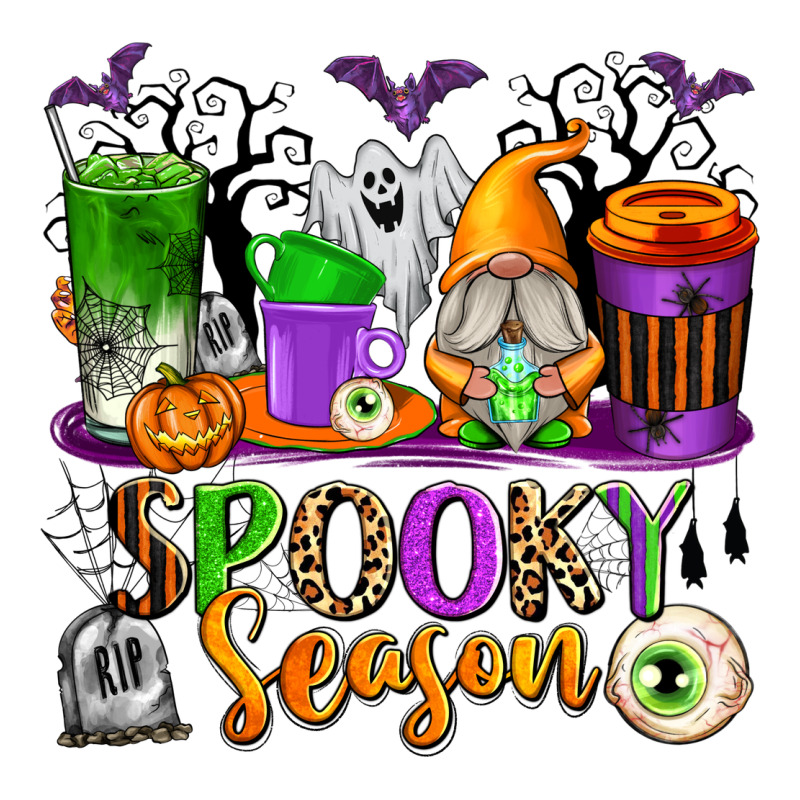 Spooky Season Coffee Cups Ladies Tee by texasbilliewilder | Teevron