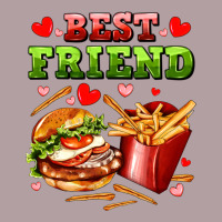 Best Friend Hamburger Potatoes Vintage Hoodie | Teevron