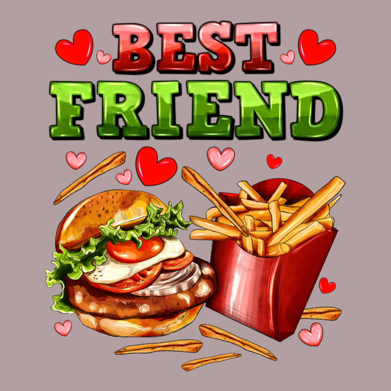 Best Friend Hamburger Potatoes Vintage Hoodie by AdoDesignShop | Teevron