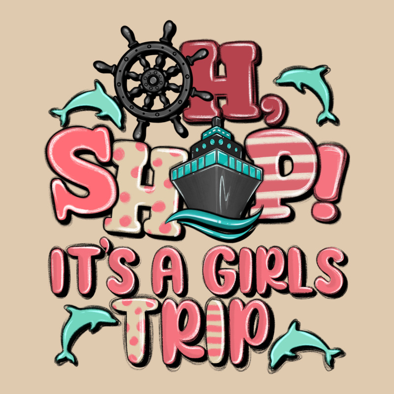 Oh Ship It's A Girls Trip Heavyweight Sweatshirt by MaliasSmallBusiness | Teevron
