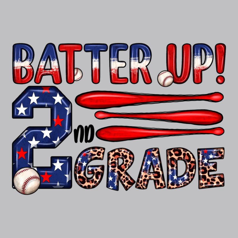 Batter Up 2nd Grade Long Sleeve Tee by JahusDesignShop | Teevron