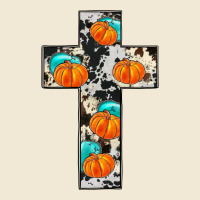 Pumpkin Cross Ladies Tee | Teevron