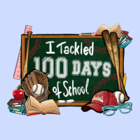 I Tacked 100 Days School Baseball Urban Heavy Tee | Teevron