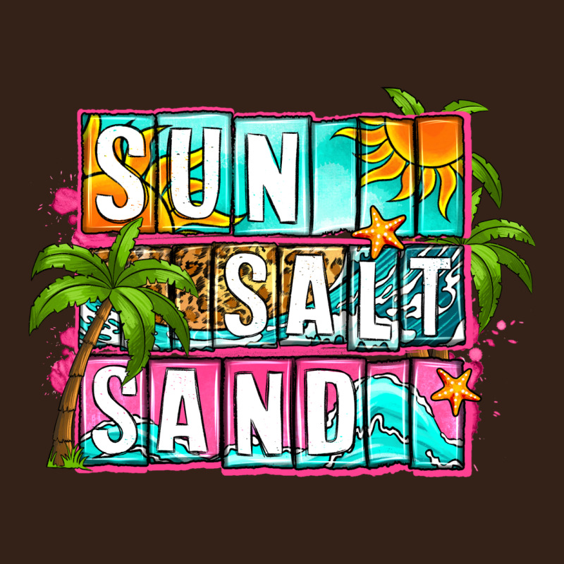 Sun Salt Sand Summer Heavy Core Tee by Zillion Design Studio | Teevron
