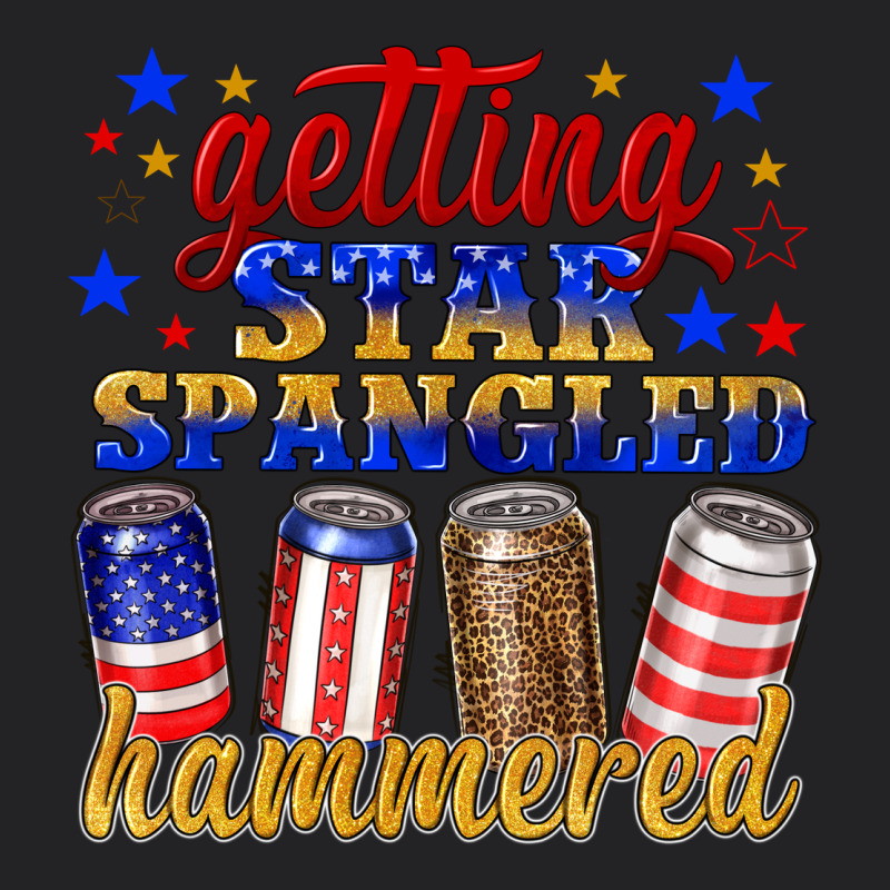 Getting Star Spangled Hammered Vintage Tee by NancyCooperArtShop | Teevron