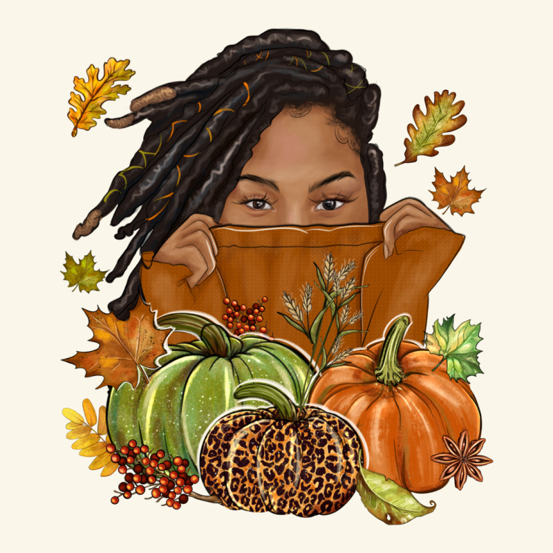Fall With Black Girl Premium Hoodie by NancyCooperArtShop | Teevron