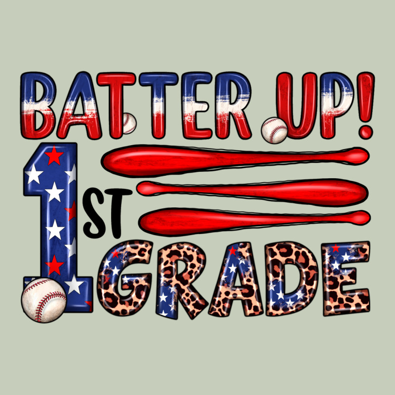 Batter Up 1st Grade Long Sleeve Tee by JahusDesignShop | Teevron