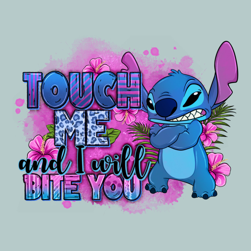 Touch Me And I Will Bite You Stitch Heavy Core Tee by Zillion Design Studio | Teevron