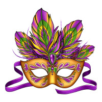 mardi gras carnival mask | Teevron