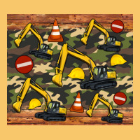 Excavator Camouflage Vintage Hoodie | Teevron