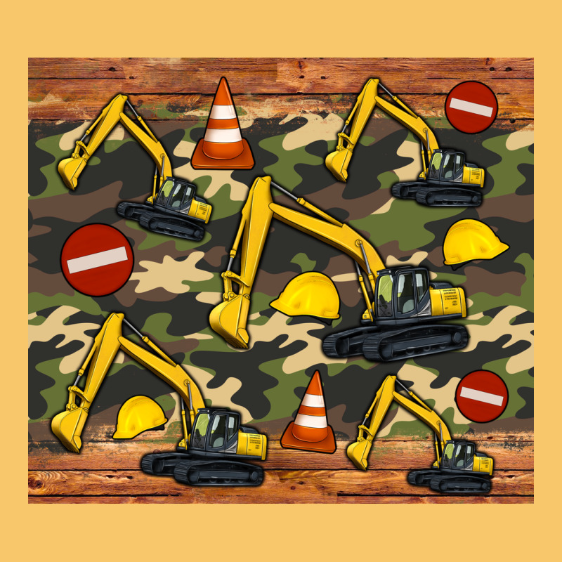 Excavator Camouflage Vintage Hoodie by Artiststas | Teevron
