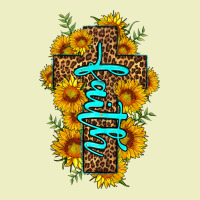Faith Sunflower Leopard Cross Olivia Urban Hoodie | Teevron