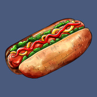 American Hot Dog Vintage Hoodie | Teevron