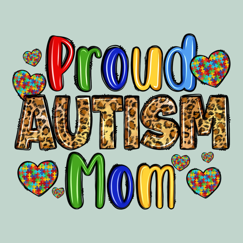 Proud Autism Mom Design Zipper Hoodie by LillyAllenDesigns | Teevron