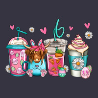 Easter Longhaired Cow Coffee Cups Vintage Hoodie | Teevron