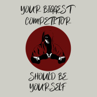 Your Biggest Competitor Heavyweight Hoodie | Teevron