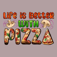 Life Is Better With Pizza Vintage Hoodie | Teevron