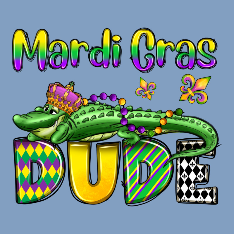 Mardi Gras Dude Alligator Olivia Urban Hoodie by OliviaCreatesArt | Teevron