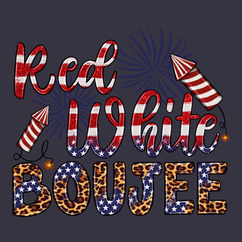 Red White Boujee Vintage Hoodie by Artiststas | Teevron