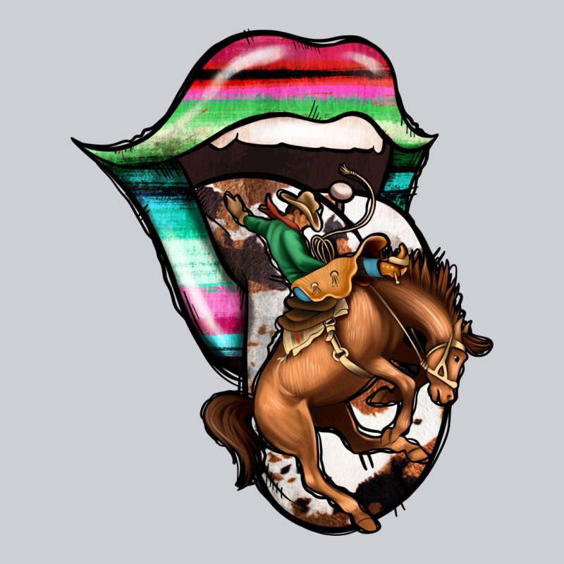 Serape Cowboy Tongue Heavyweight Sweatshirt by Jasminsmagicworld | Teevron