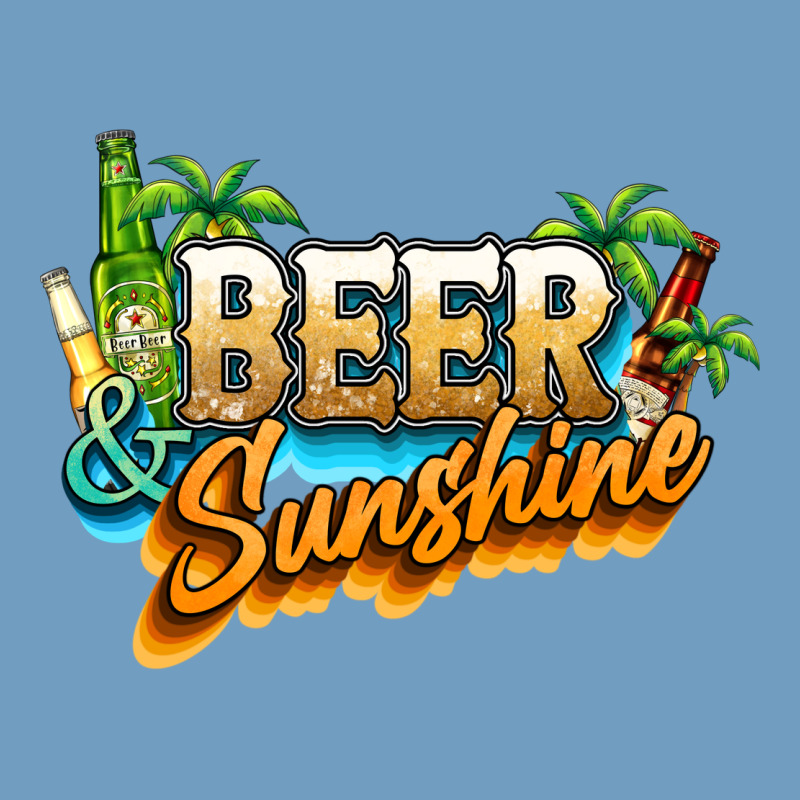 Beer And Sunshine Urban Heavy Tee by NancyCooperArtShop | Teevron